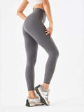 Wide Waistband Sports Leggings - Trendsi - Flyclothing LLC