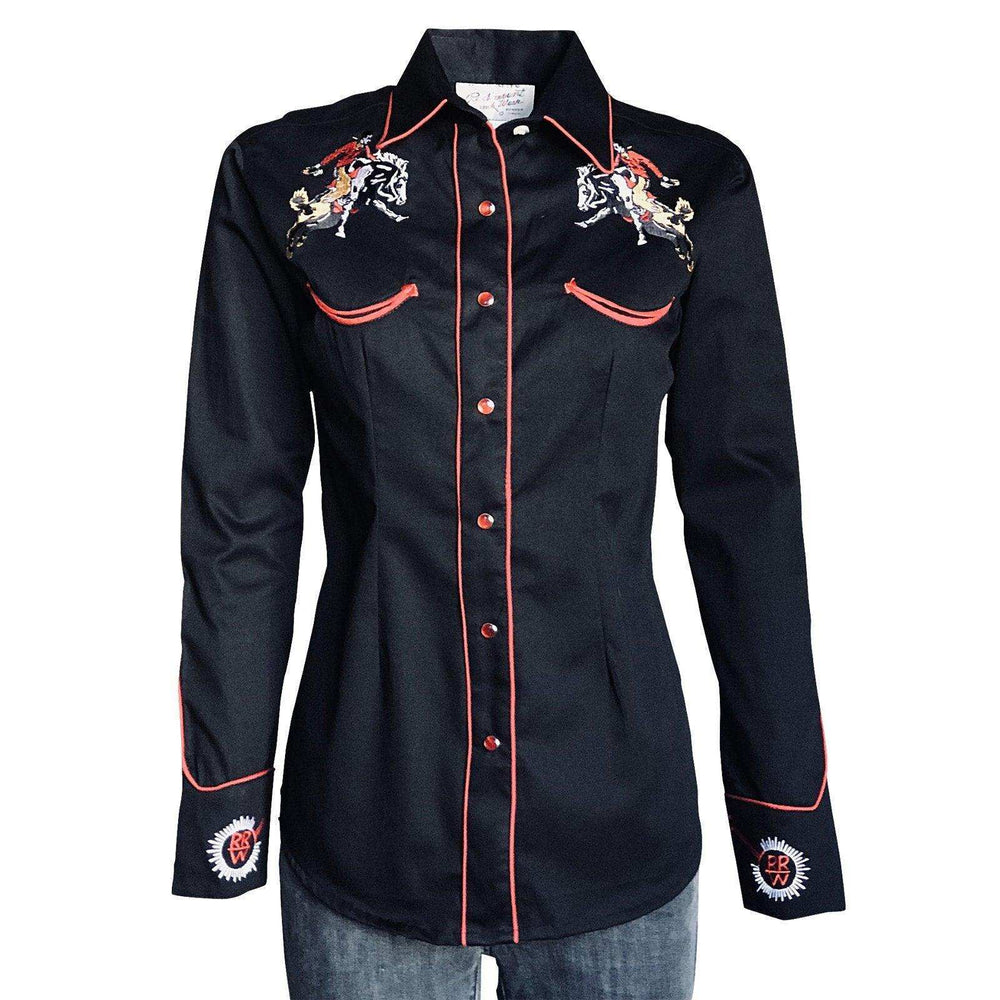 Rockmount Ranch Wear Womens Bronc Embroidered Western Shirt - Rockmount Clothing - Flyclothing LLC