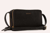 Kiko Leather Zip Around Crossbody - Kiko - Flyclothing LLC