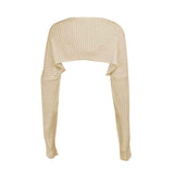 Long Sleeve Knit Bolero - Trendsi - Flyclothing LLC