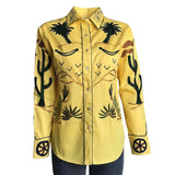 Women's Porter Wagoner Gold Embroidered Western Shirt - Rockmount Clothing - Flyclothing LLC
