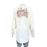 Rockmount Clothing Women's Ivory Vintage Rider Western Embroidery - Rockmount Clothing - Flyclothing LLC
