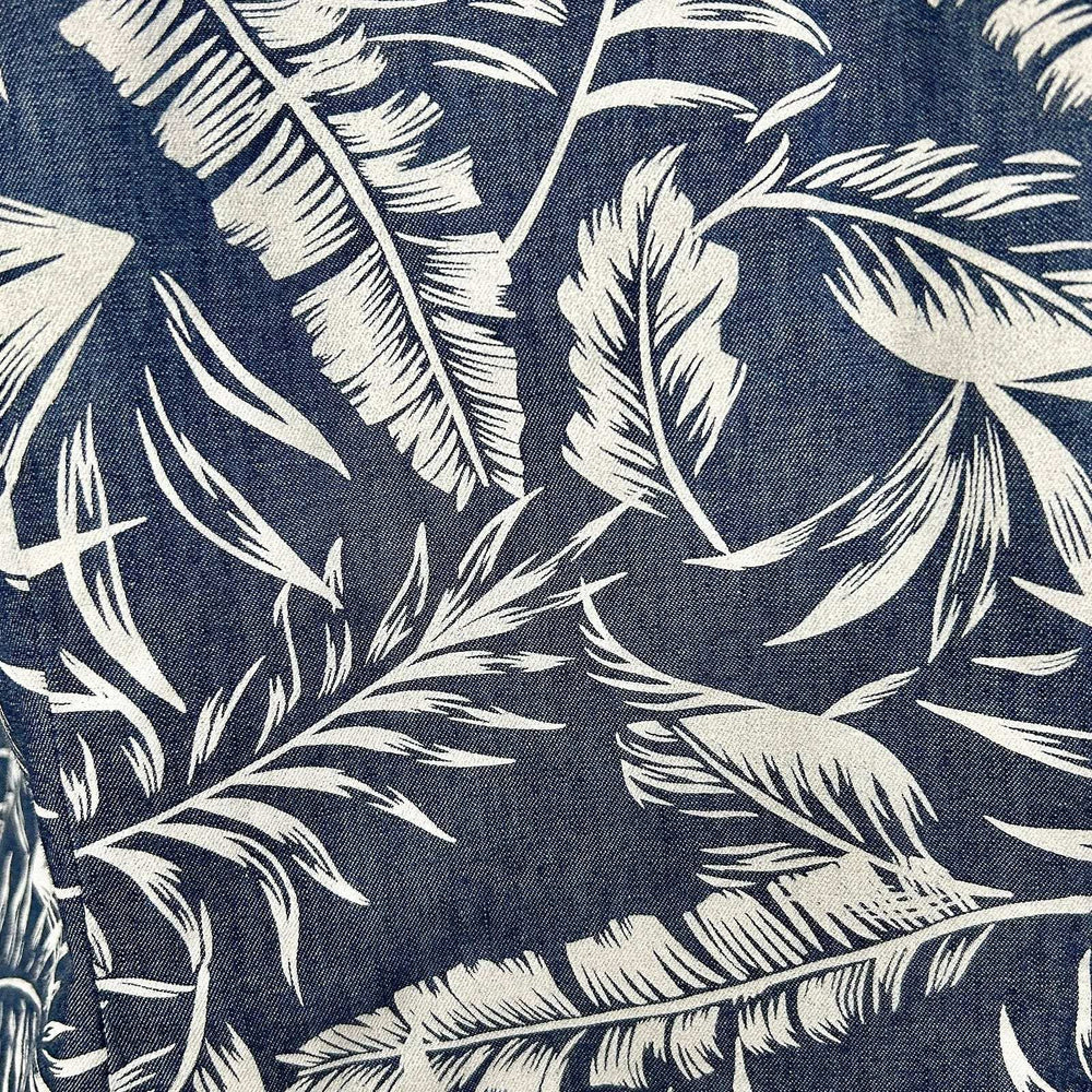 Rockmount Clothing Women's Denim Floral Print Western Shirt - Rockmount Clothing - Flyclothing LLC