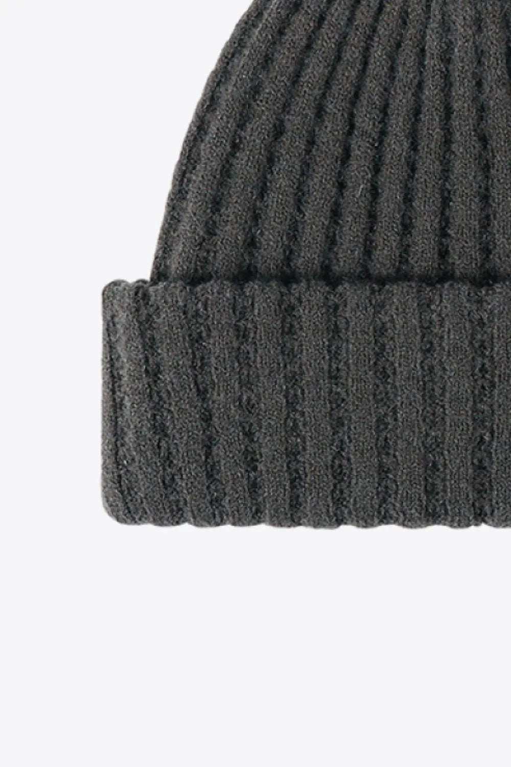 Wide Rib Beanie - Trendsi - Flyclothing LLC