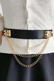 Elastic Belt with Chain - Trendsi - Flyclothing LLC