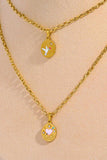 Stainless Steel 18K Gold-Plated Necklace - Trendsi - Flyclothing LLC