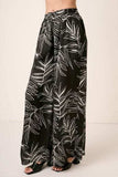 Mittoshop Printed Wide Leg Pants - Trendsi - Flyclothing LLC