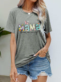 MAMA BUNNY Easter Graphic Tee - Trendsi - Flyclothing LLC