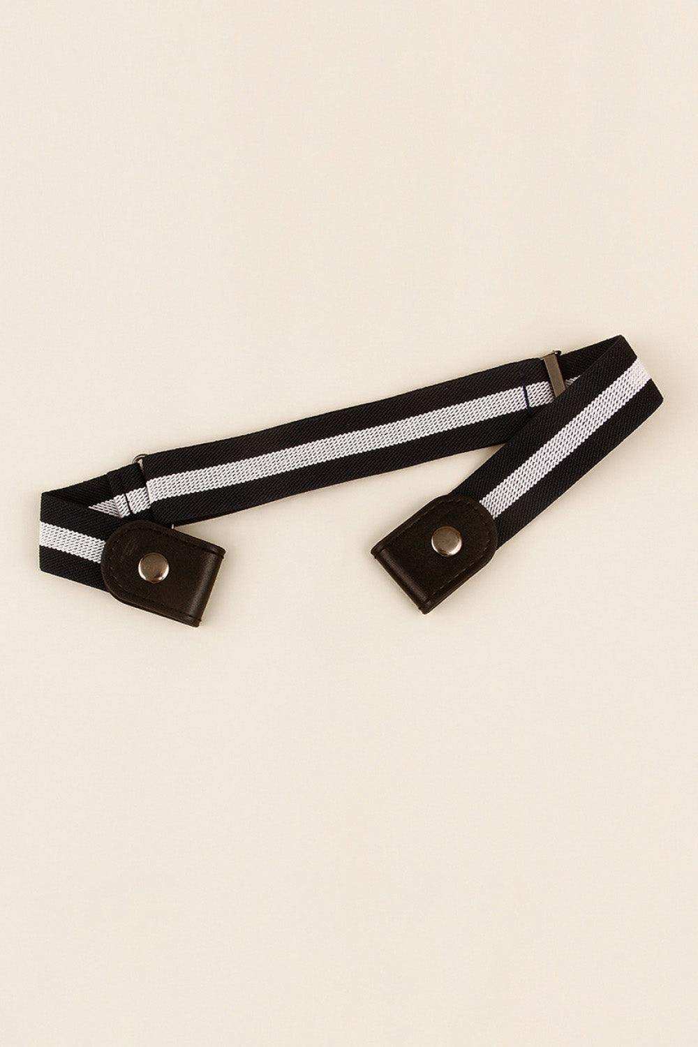 PU Elastic Snap Closure Belt - Trendsi - Flyclothing LLC