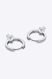 2 Carat Moissanite 925 Sterling Silver Drop Earrings - Trendsi - Flyclothing LLC