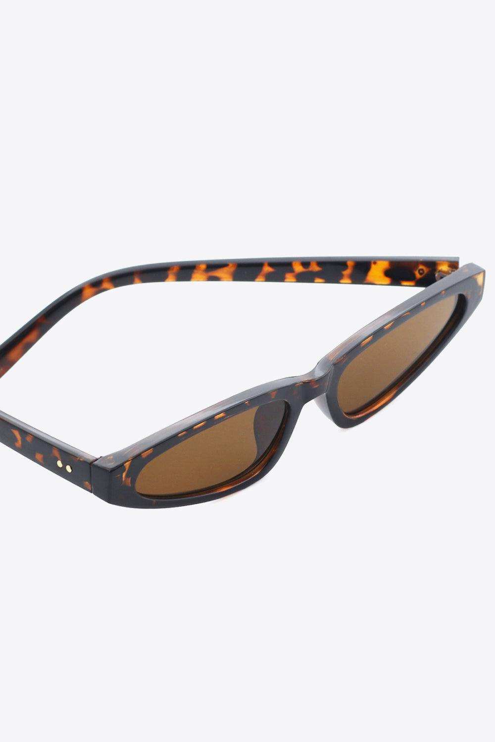 Polycarbonate Frame UV400 Cat Eye Sunglasses - Trendsi - Flyclothing LLC