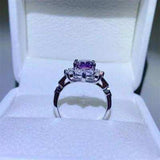 2 Carat Moissanite 925 Sterling Silver Ring - Trendsi - Flyclothing LLC