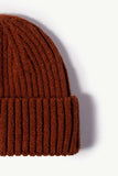 Rib-Knit Cuff Beanie - Trendsi - Flyclothing LLC