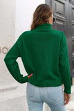 Turtleneck Long Sleeve Sweater - Trendsi - Flyclothing LLC