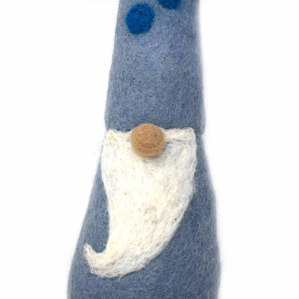 Winter Blues Felt Gnomes Trio, Set of 3 - Global Groove Direct - Flyclothing LLC