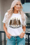 MERRY CHRISTMAS Graphic T-Shirt - Trendsi - Flyclothing LLC