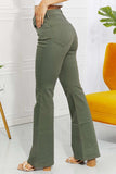 Zenana Clementine Full Size High-Rise Bootcut Jeans in Olive - Trendsi - Flyclothing LLC