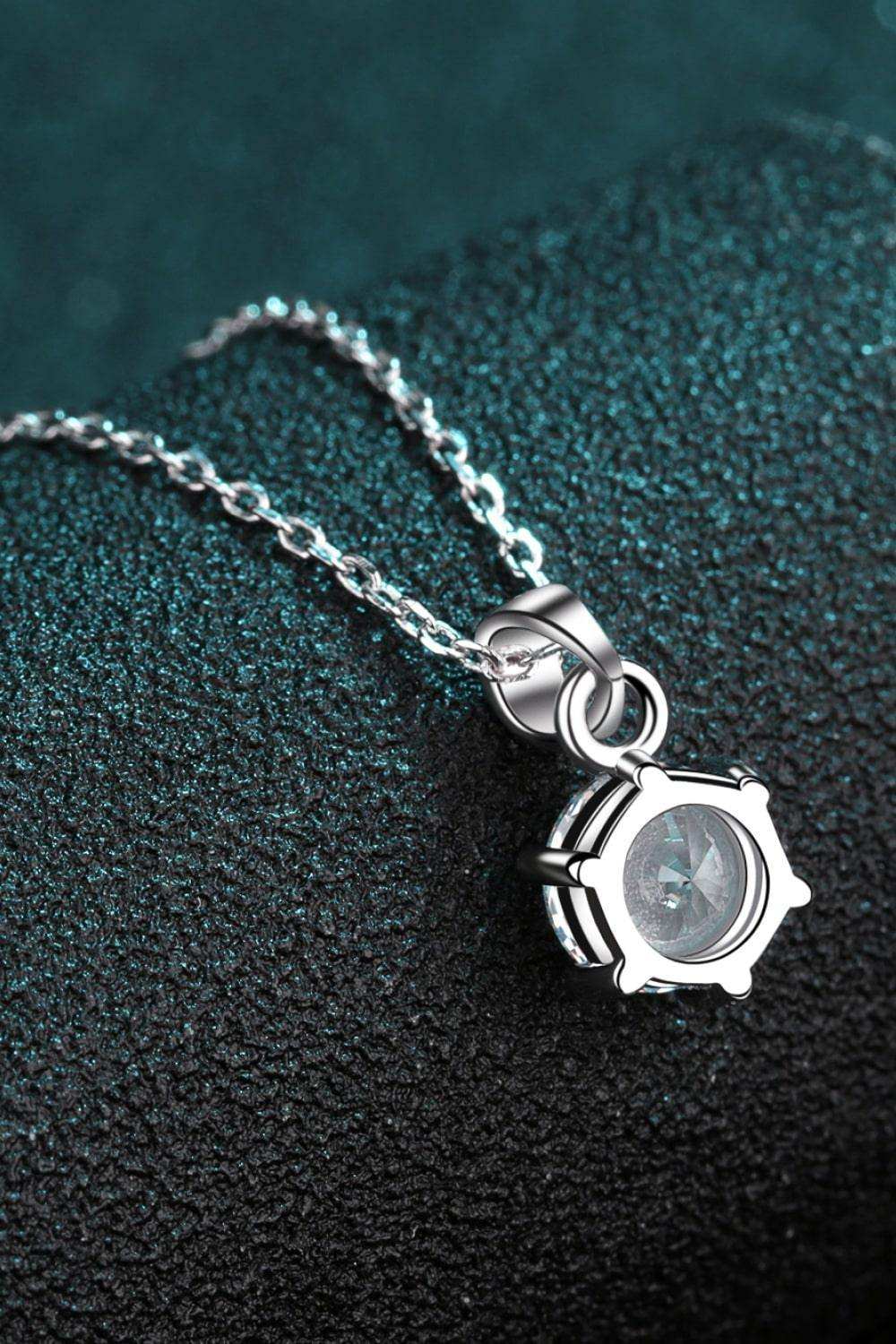 Get What You Need Moissanite Pendant Necklace - Trendsi - Flyclothing LLC