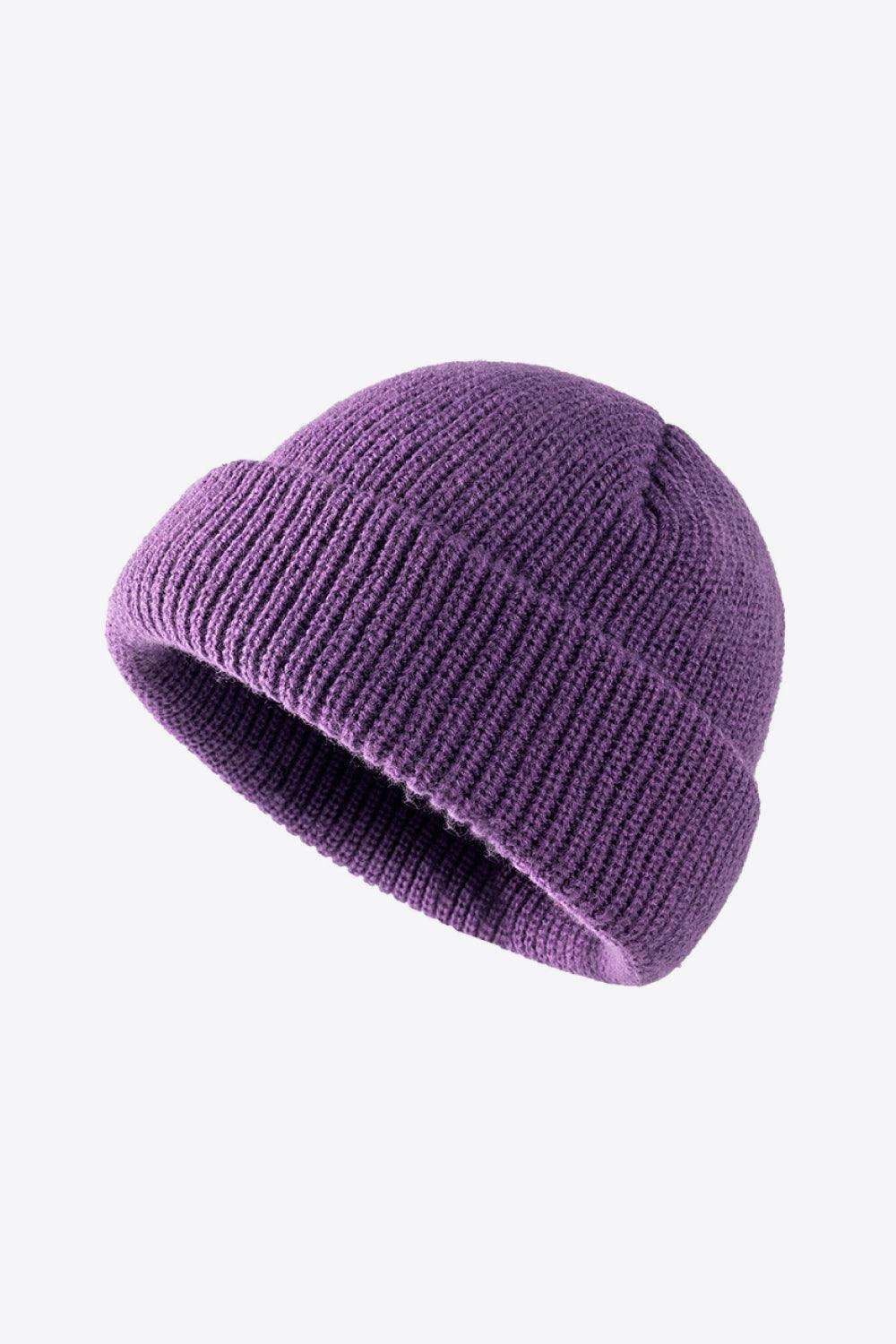 Calling For Winter Rib-Knit Beanie - Trendsi - Flyclothing LLC