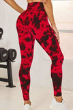 Tie-Dye High Waist Active Leggings - Trendsi - Flyclothing LLC