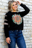 Graphic Leopard Patch Sweatshirt - Trendsi - Flyclothing LLC