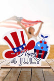 Independence Day Plywood Decor Ornament - Trendsi - Flyclothing LLC
