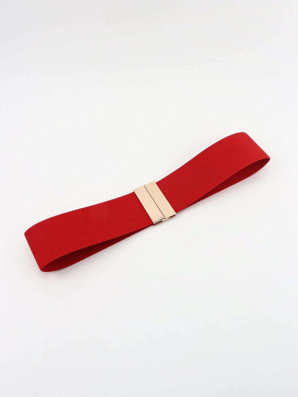 Alloy Buckle Elastic Belt - Trendsi - Flyclothing LLC