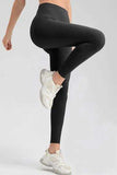 High Waist Skinny Active Pants - Trendsi - Flyclothing LLC