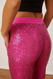 Sequin Drawstring Pants with Pockets - Trendsi - Flyclothing LLC