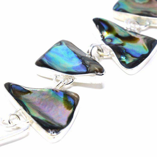 Bracelet, Abalone Triangle Link - Artisana - Flyclothing LLC