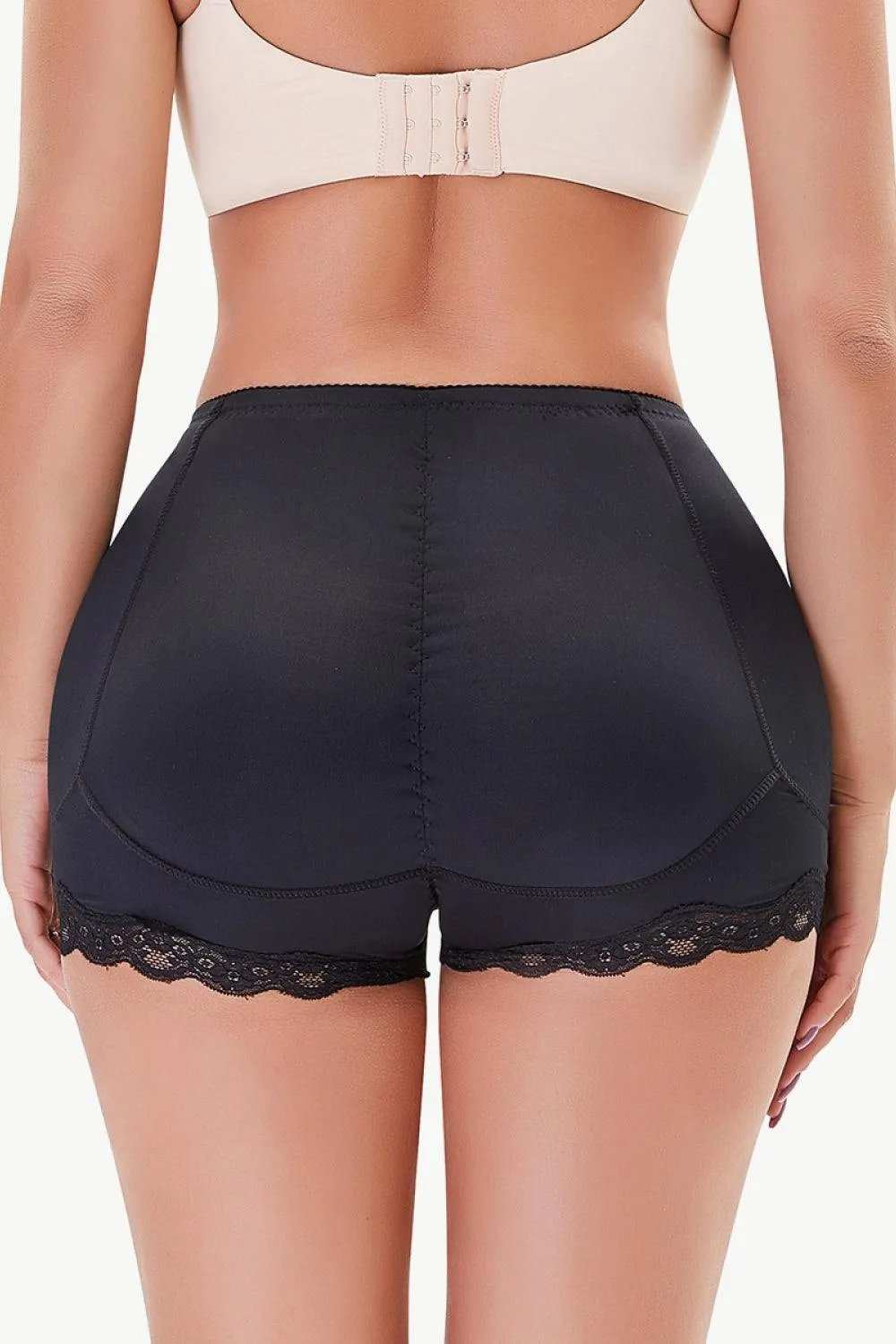 Full Size Lace Trim Shaping Shorts - Trendsi - Flyclothing LLC