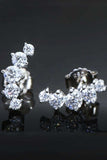 All You Need Moissanite Platinum-Plated Earrings - Trendsi - Flyclothing LLC