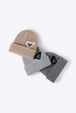 HAPPY Contrast Beanie - Trendsi - Flyclothing LLC