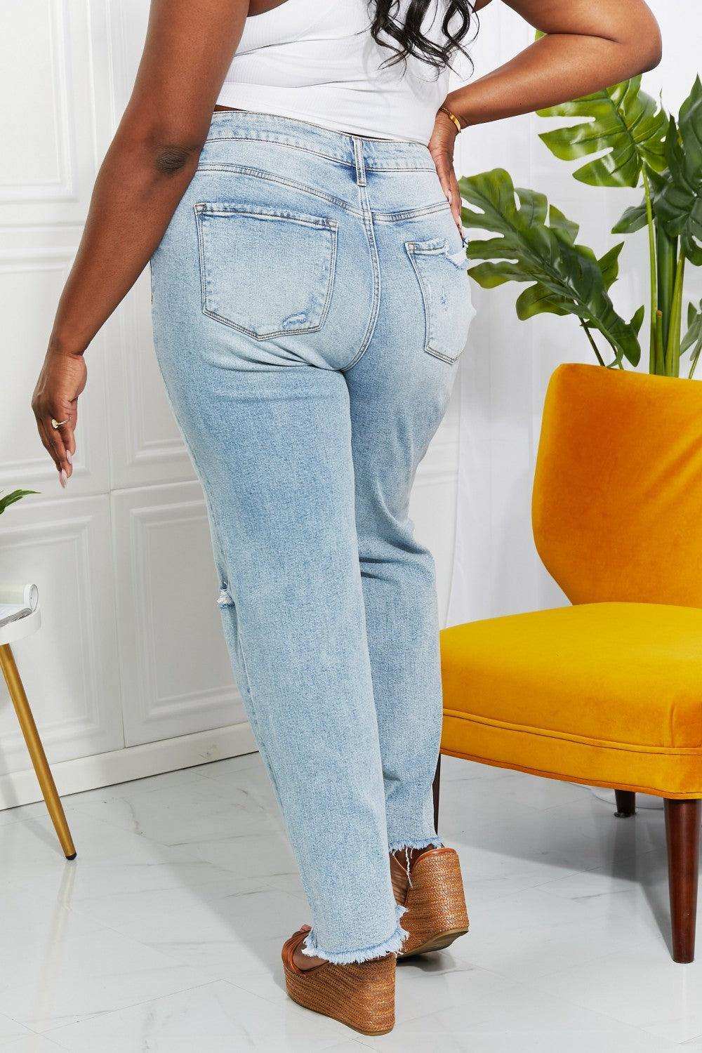 Vervet by Flying Monkey Full Size Allie 90's Dad Jean - Trendsi - Flyclothing LLC