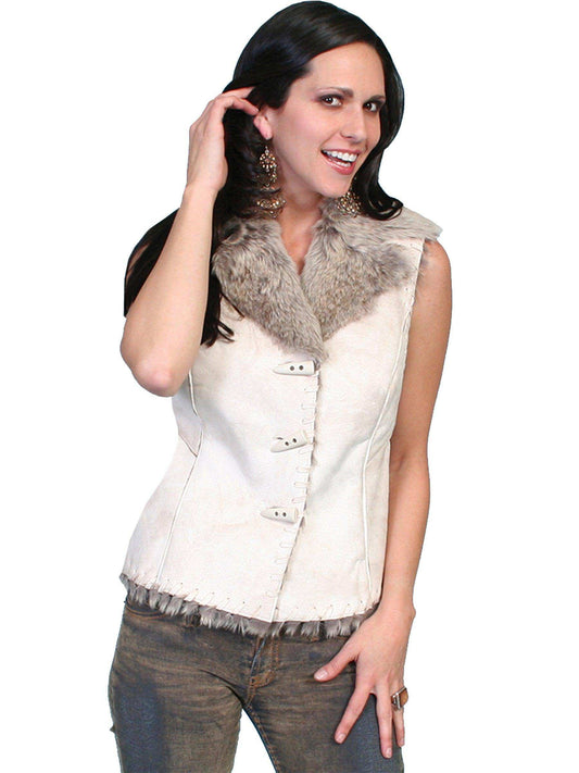 Scully CHALK LADIES VEST - Scully Leather - Flyclothing LLC