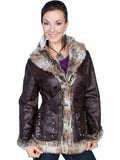 Scully DARK BROWN LADIES JACKET - Scully Leather - Flyclothing LLC