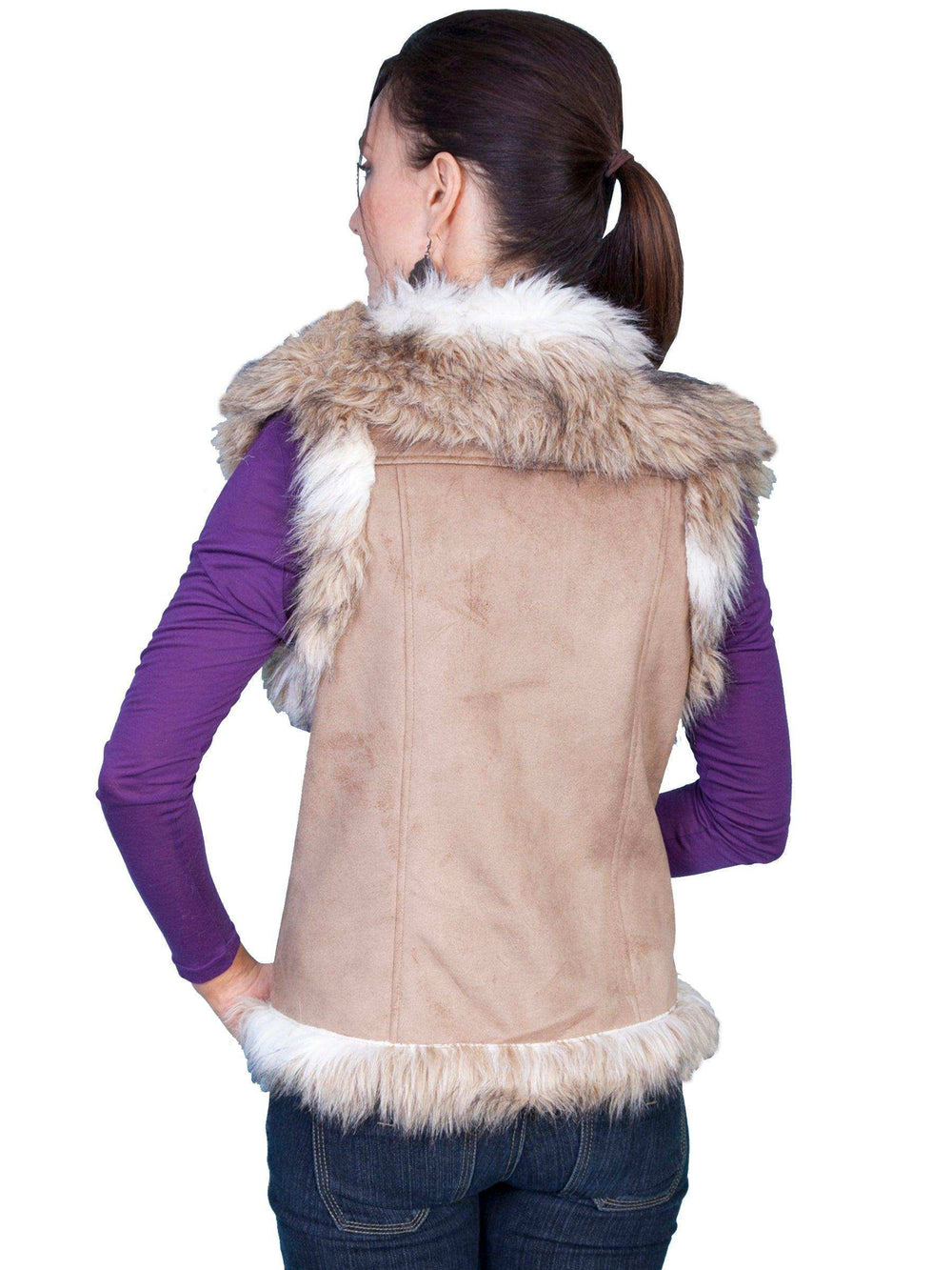 Scully HAZELNUT LADIES VEST - Scully Leather - Flyclothing LLC