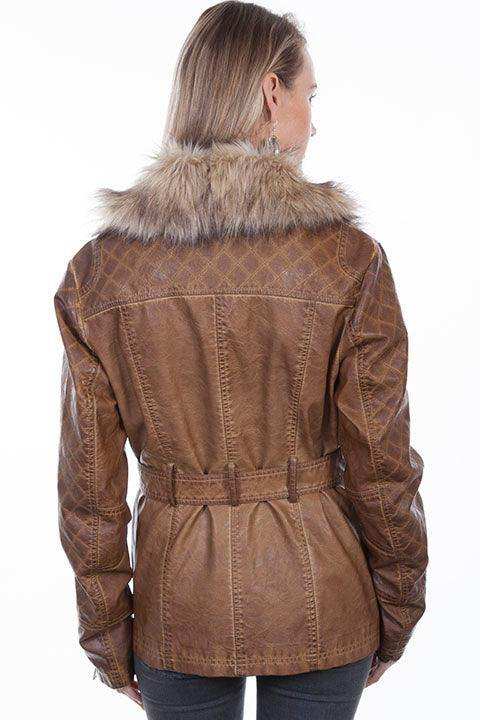 Scully BROWN LADIES JACKET - Scully Leather - Flyclothing LLC