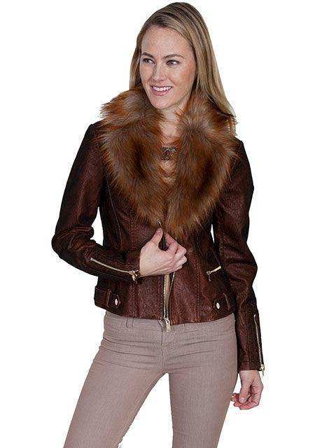 Scully COPPER LADIES JACKET - Scully Leather - Flyclothing LLC