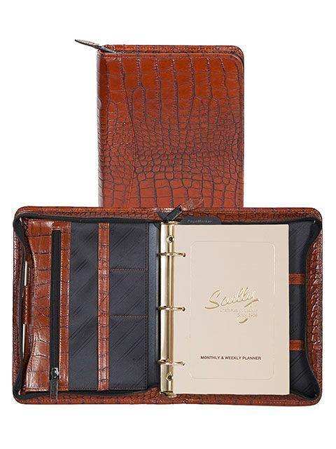 Scully DARK BRN MINI TABLET ORGANIZER - Scully Leather - Flyclothing LLC