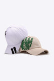 VIBRA Graphic Distressed Adjustable Baseball Cap - Trendsi - Flyclothing LLC