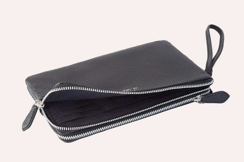 Kiko Leather Large Wristlet - Kiko - Flyclothing LLC
