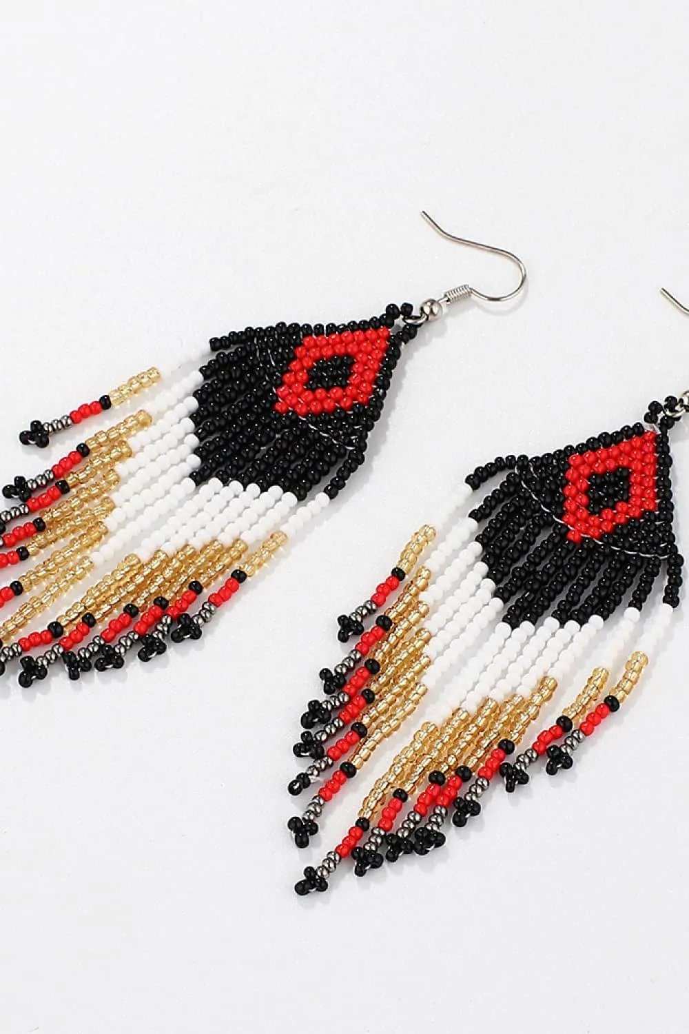 Beaded Dangle Earrings - Trendsi - Flyclothing LLC