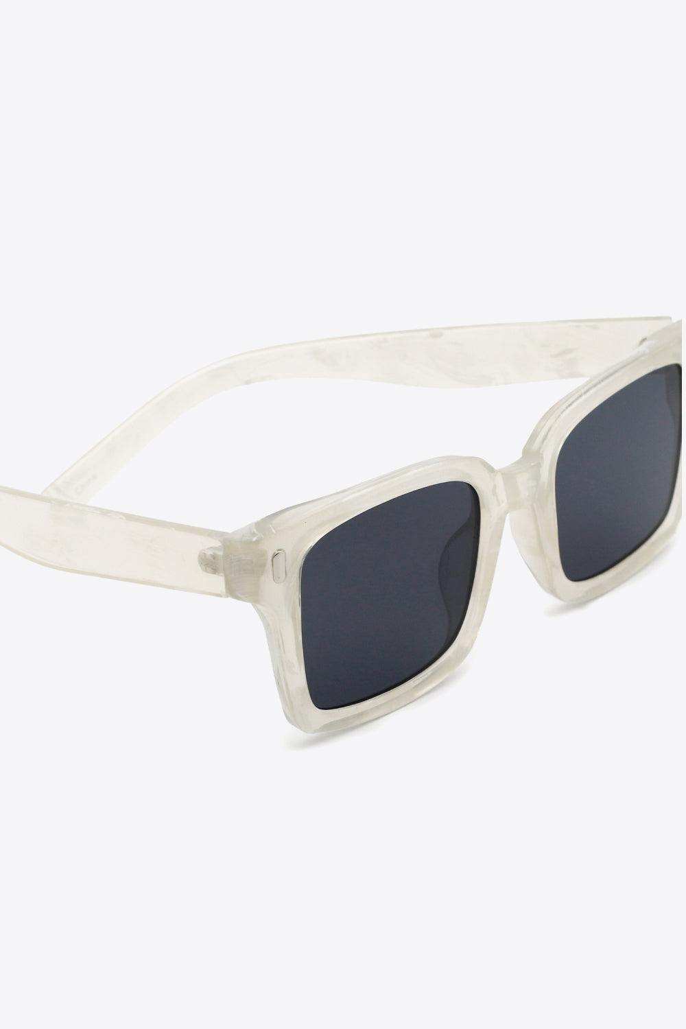 UV400 Polycarbonate Square Sunglasses - Trendsi - Flyclothing LLC