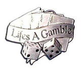 Life's A Gamble Buckle - Anonymous - Flyclothing LLC