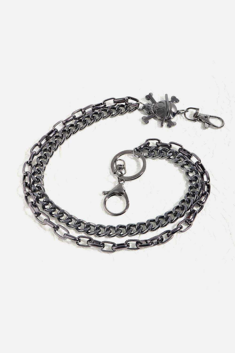 Treasure Point Shape Double Layer Alloy Belt - Trendsi - Flyclothing LLC