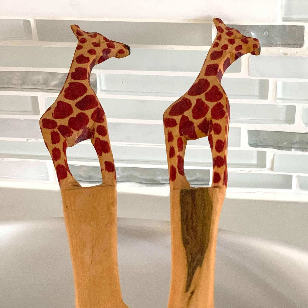 Giraffe Salad Serving Set - Jedando - Flyclothing LLC