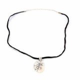 Pendant, Silver Branches on Mother of Pearl - Artisana - Flyclothing LLC
