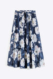 Full Size Floral Tie-Waist Skirt - Trendsi - Flyclothing LLC