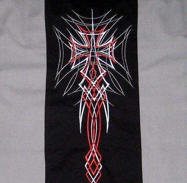 Hard Chrome Iron Cross Gray Work Shirt - Hard Chrome Clothing - Flyclothing LLC